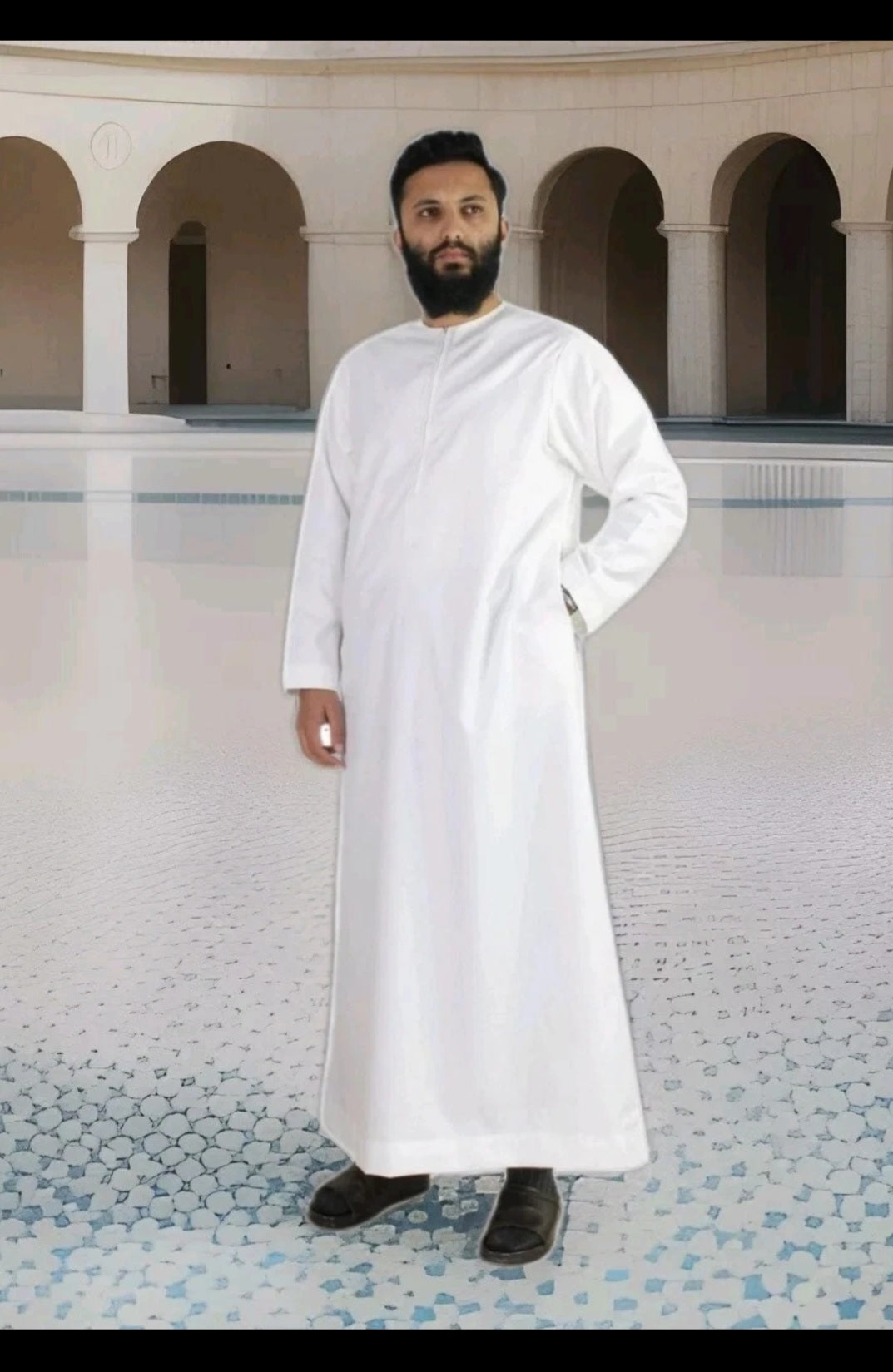 Men's Omani Premium Quality Thobe Emirati Style