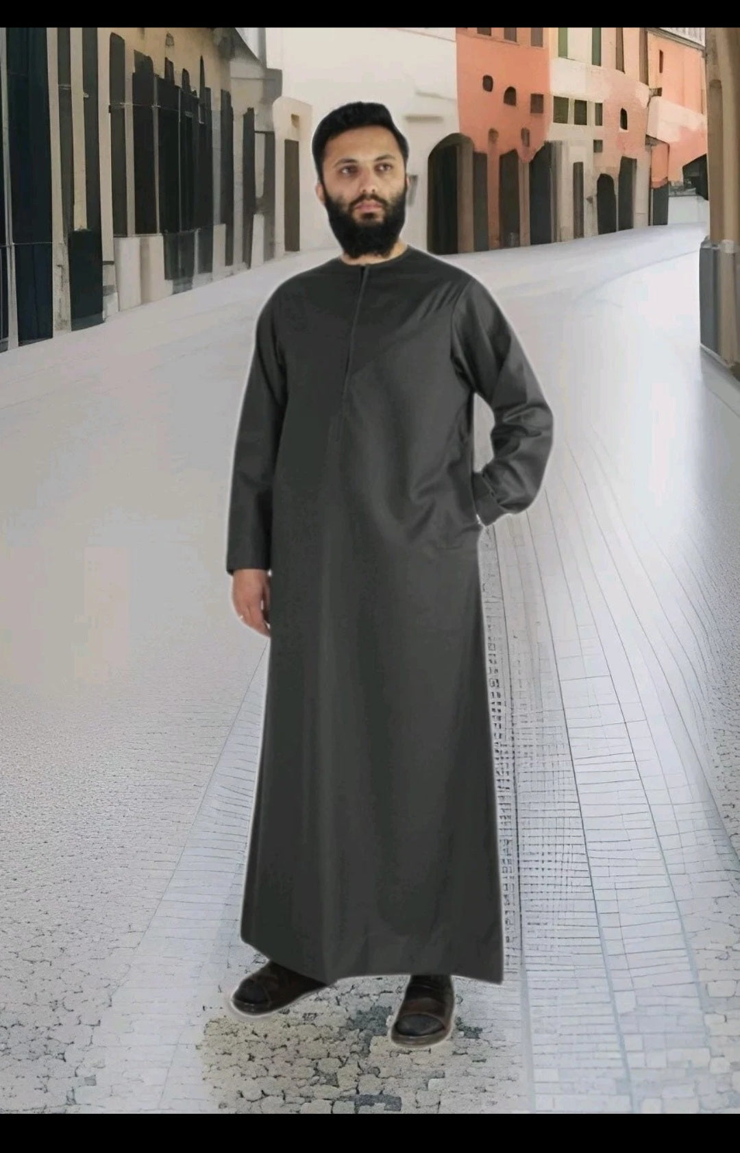 Men's Omani Premium Quality Thobe Emirati Style