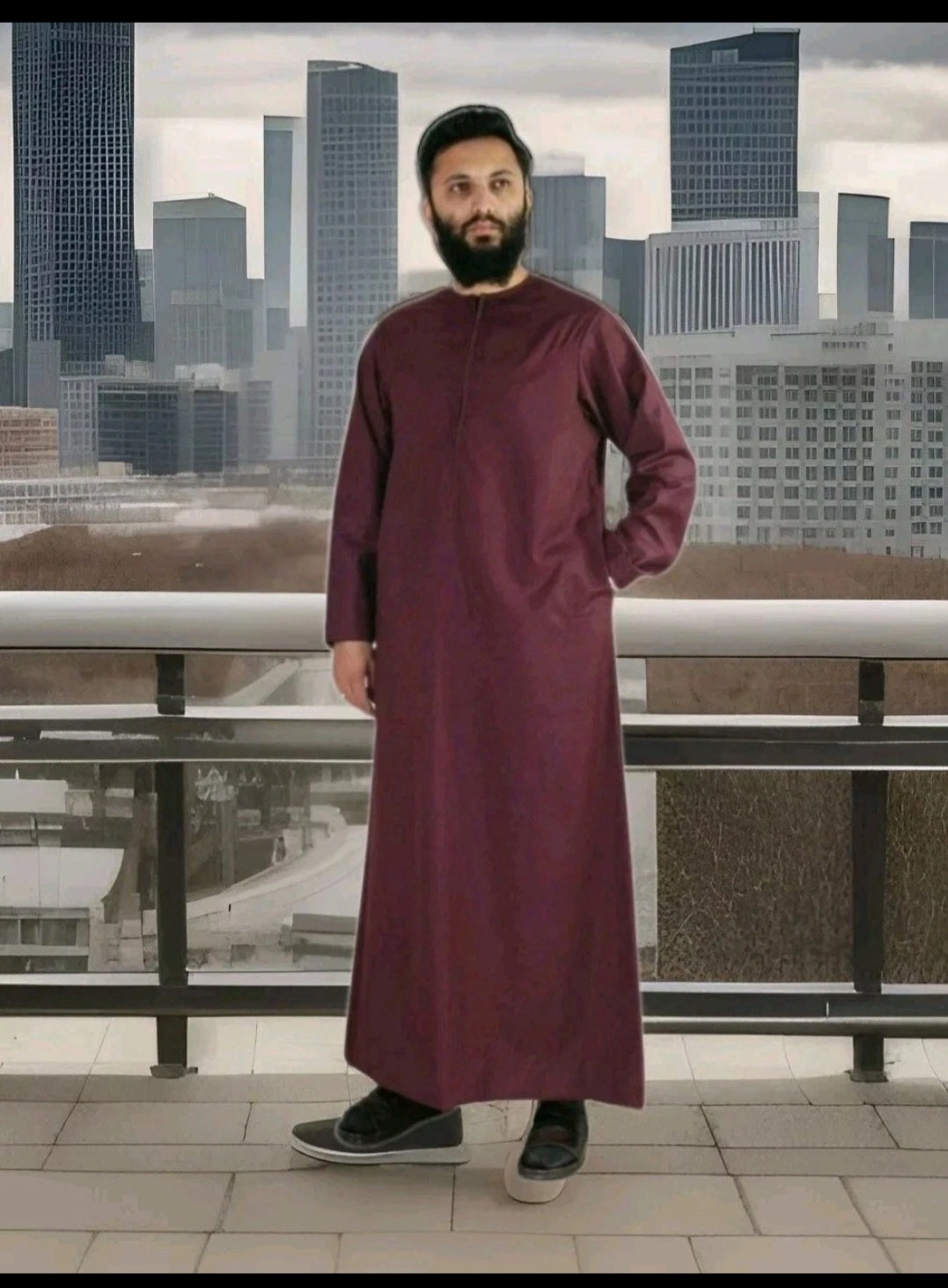 Men's Omani Premium Quality Thobe Emirati Style