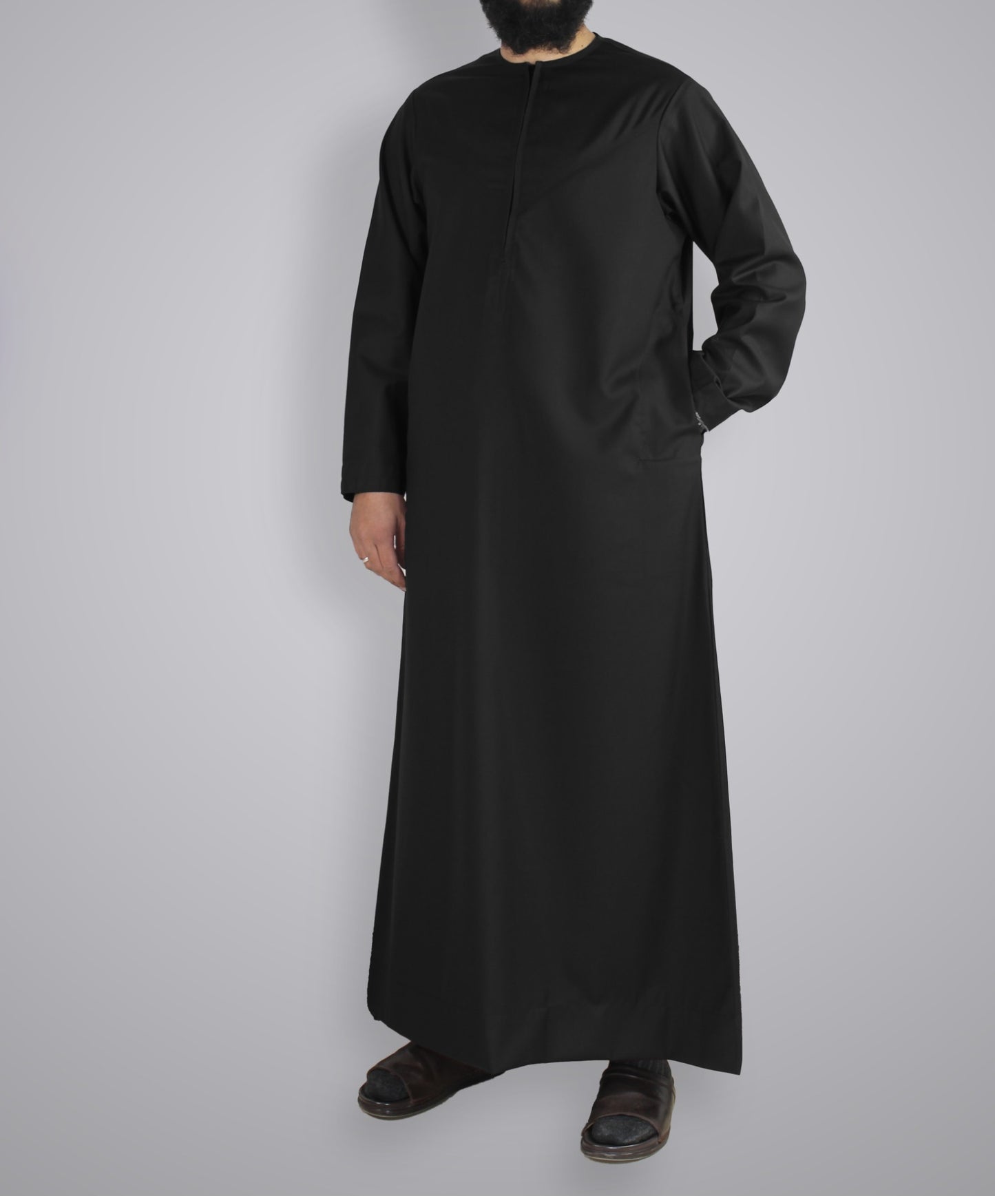 Men's Omani Winter Muslim's men Thobe Emirati Style - Best Fashion LLC