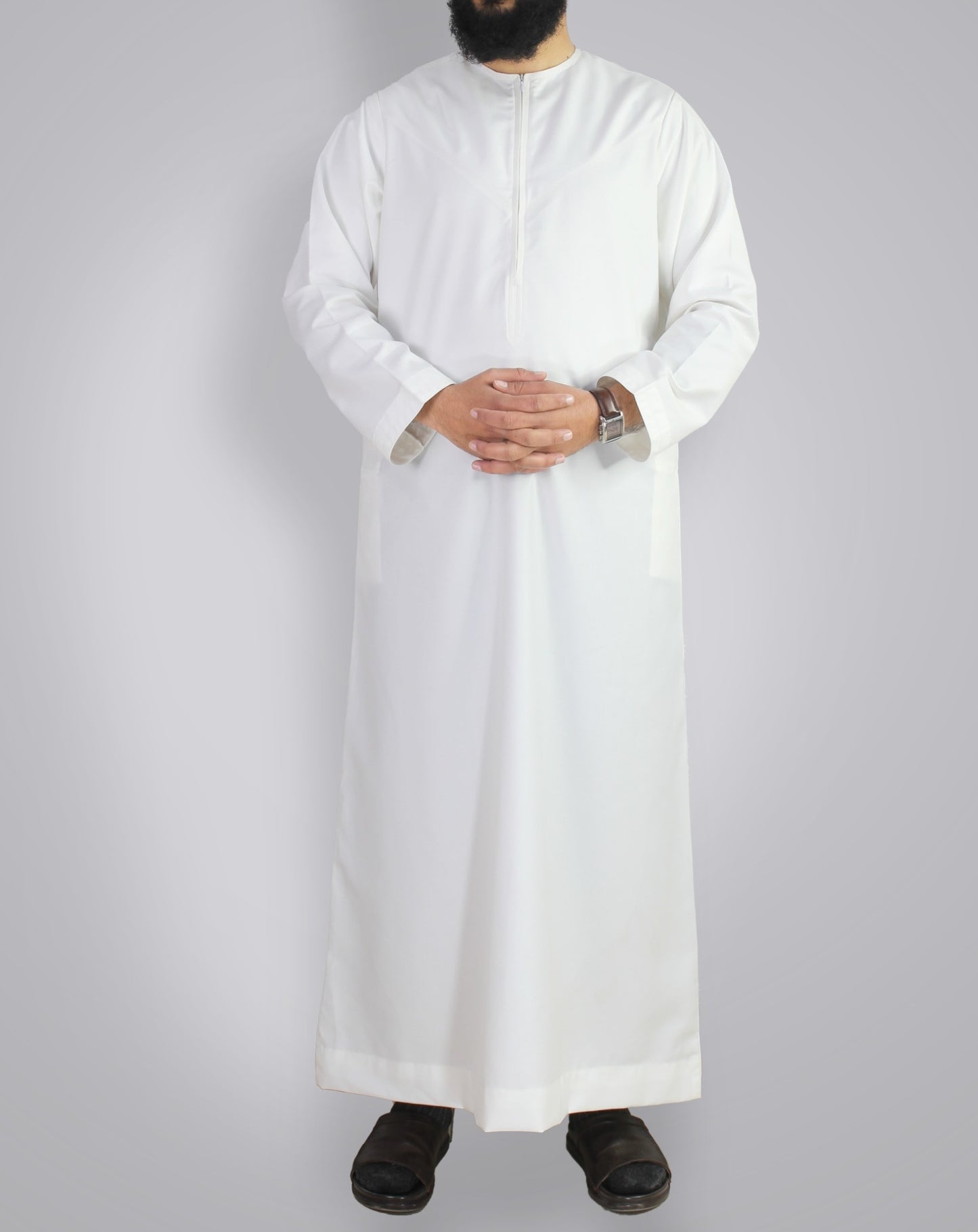 Men's Omani Winter Muslim's men Thobe Emirati Style - Best Fashion LLC