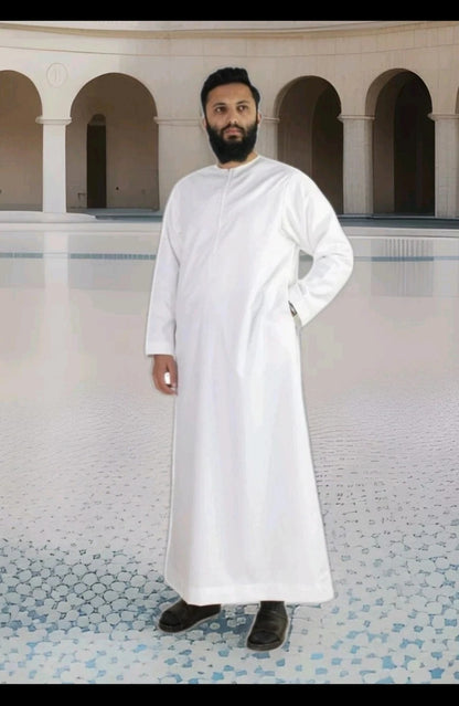Men's Omani Premium Quality Thobe Emirati Style